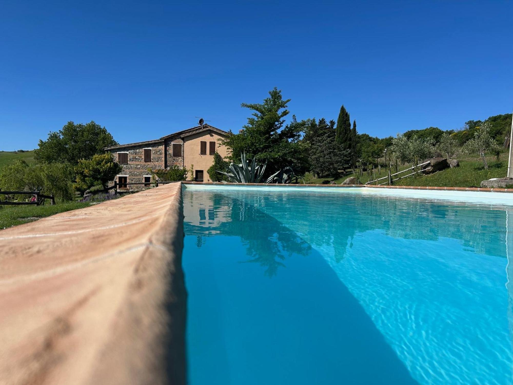 Casale Meraviglioso Val D'Orcia Con Piscina Radicofani Exterior photo